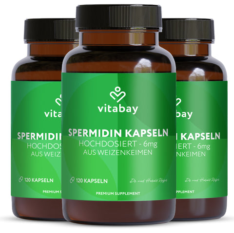 Spermidine 6 mg High Dose - 120 Capsules
