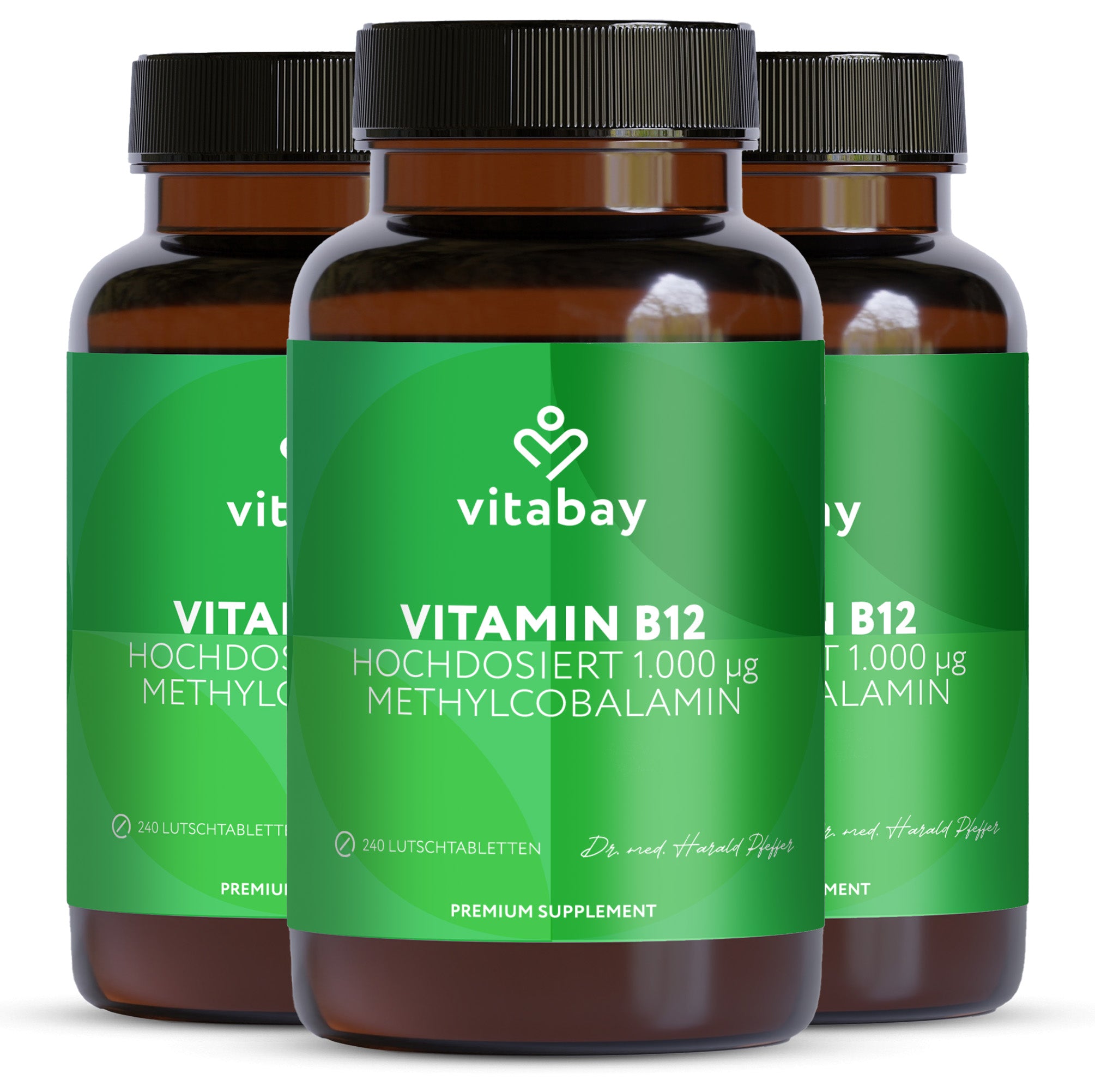 Vitamin B12 Depot 1000 mcg - Vegane Lutschtabletten