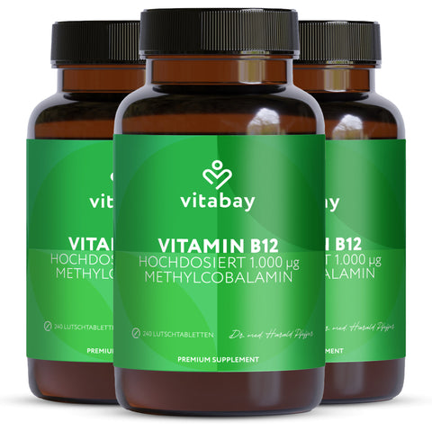 Vitamin B12 Depot 1000 mcg - Vegan Lozenges