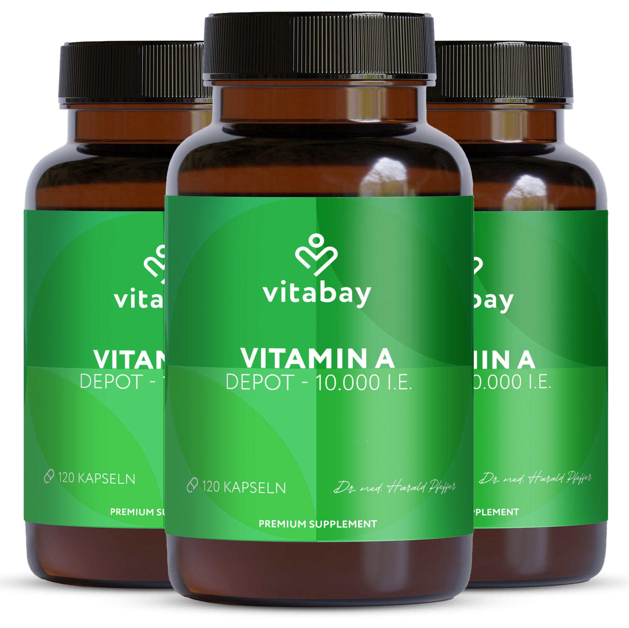 Vitamin A Depot 10.000 I.E. - Vegane Kapseln