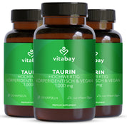Taurin 1000 mg - 120 vegane Kapseln