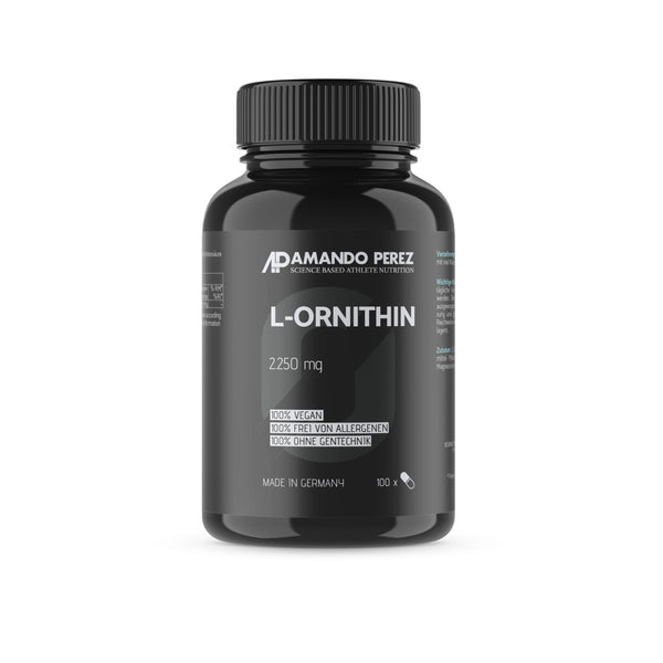 L-ORNITHIN 2250mg - 100 vegane Kapseln