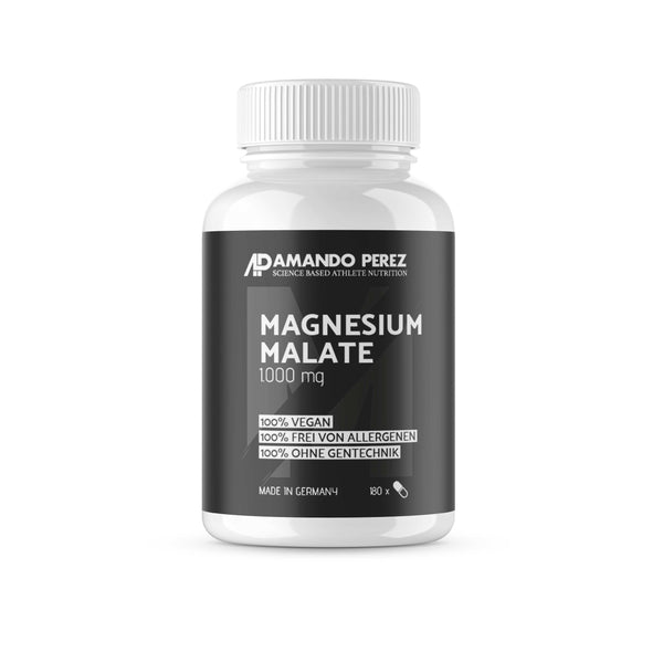 Magnesium Malate 3000mg - 180 vegane Tabletten