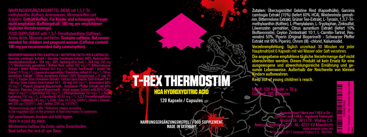 T-REX ThermoStim - 120 Kapseln