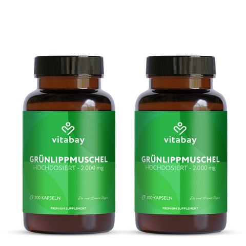 GREEN LIPPED MUSSEL 2000 mg high dose - 300 capsules