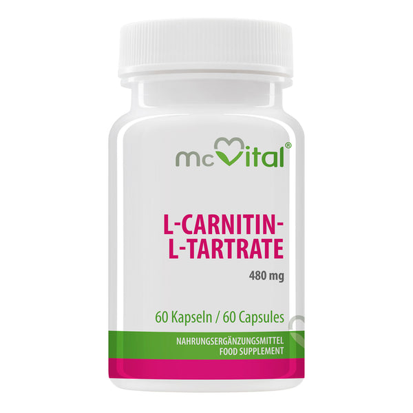L-Carnitin- L-Tartrate - 480mg 60 Kapseln