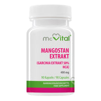 Mangostan Extrakt (Garcinia Extrakt 50% HCA) - 400 mg - 90 Kapseln