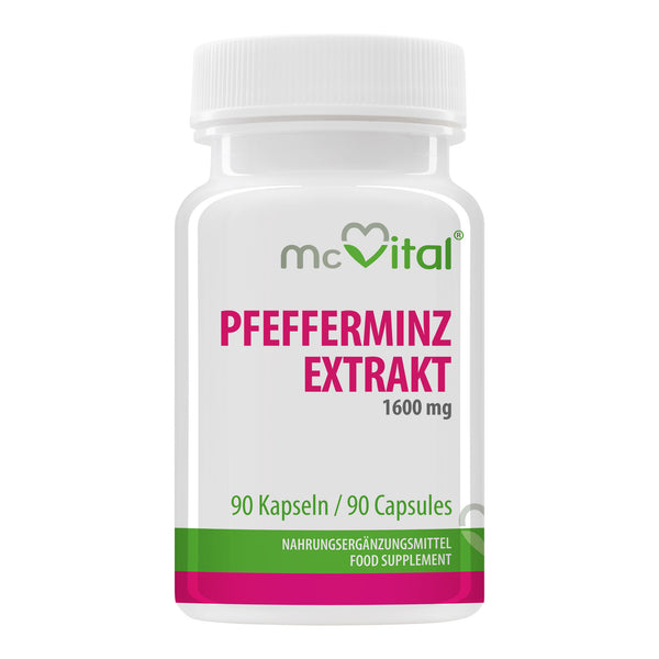 Pfefferminz Extrakt 1600 mg - 90 Kapseln