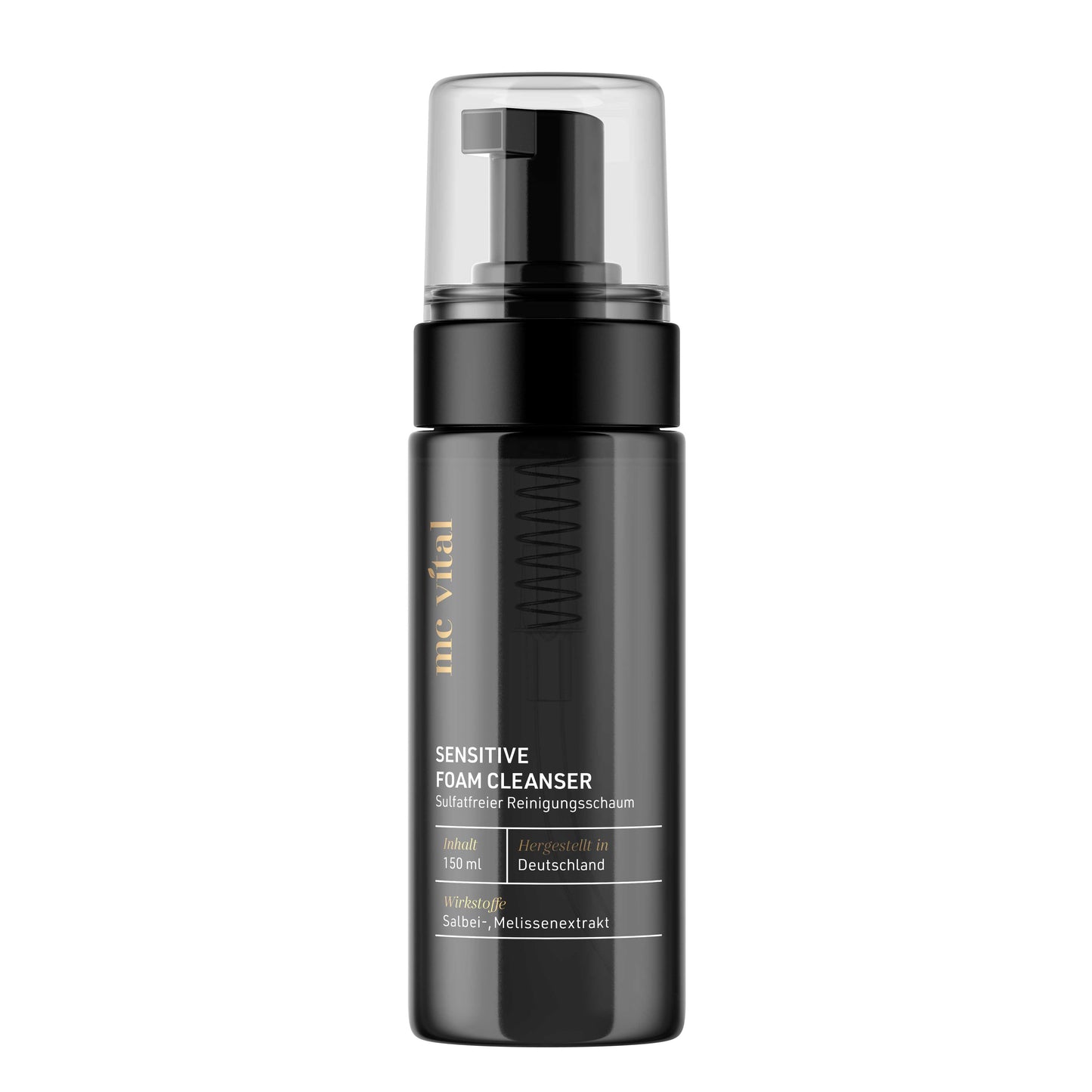 Sensitive Foam Cleanser mit Salbei- und Melissenextrakt, sulfatfrei, besonders mild