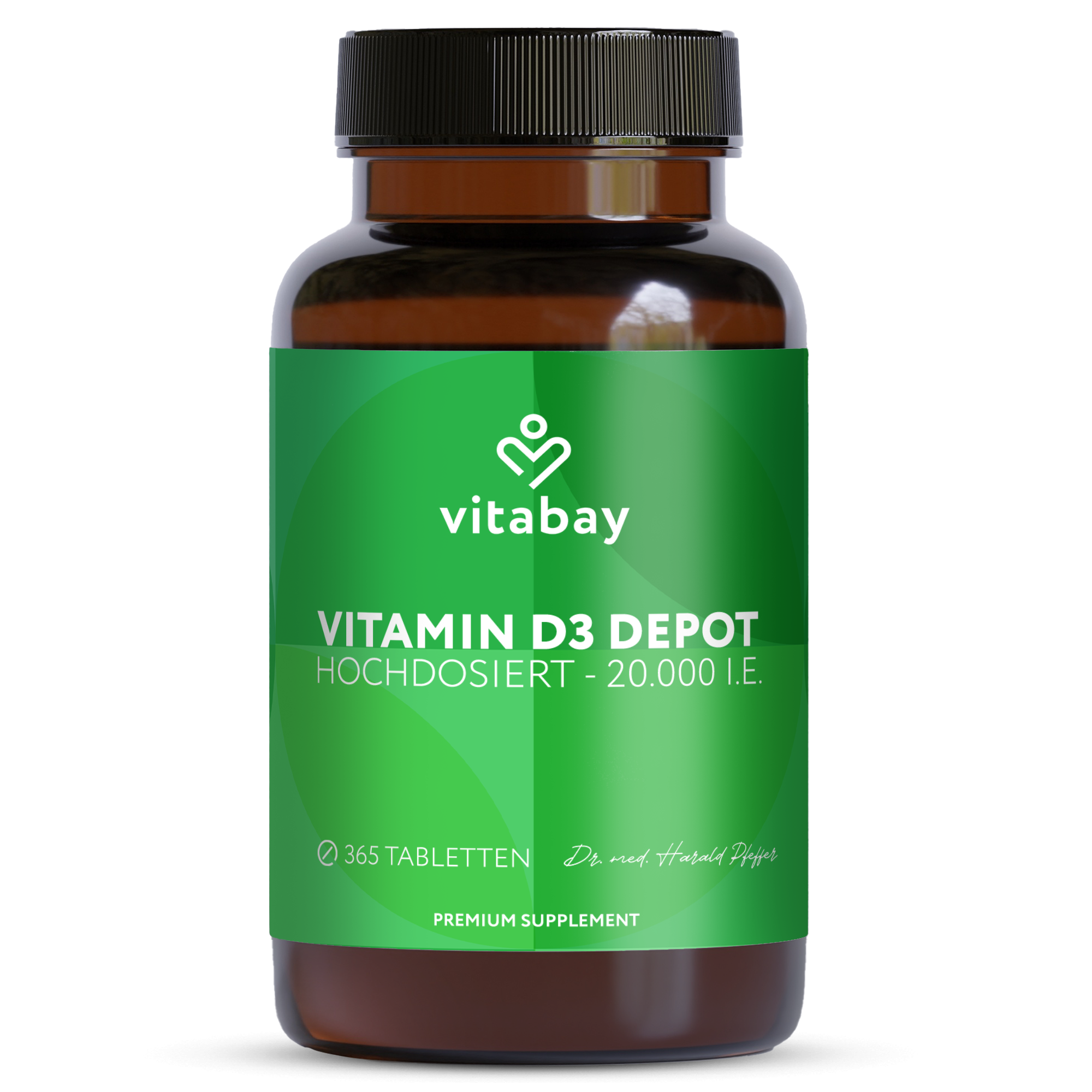 Vitamin D3 Depot 20.000 I.E. - Vegane Tabletten