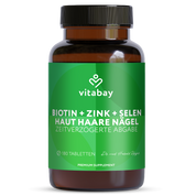 D-Biotin 10 mg Depot + Selen 110 mcg + Zink 10 mg - Tabletten