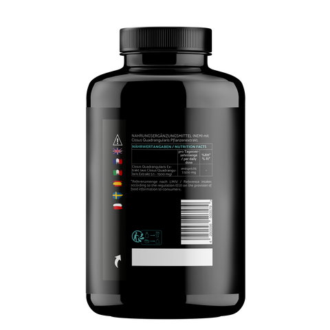 Cissus Quadrangularis Extract 2500 mg - 90 Vegan Capsules