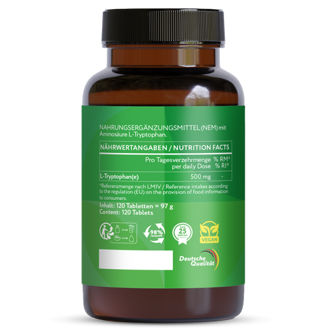 L-Tryptophan 500mg vegan
