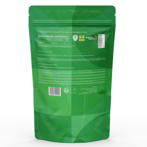 Taurine (6000mg) - 1000g Vegan Powder