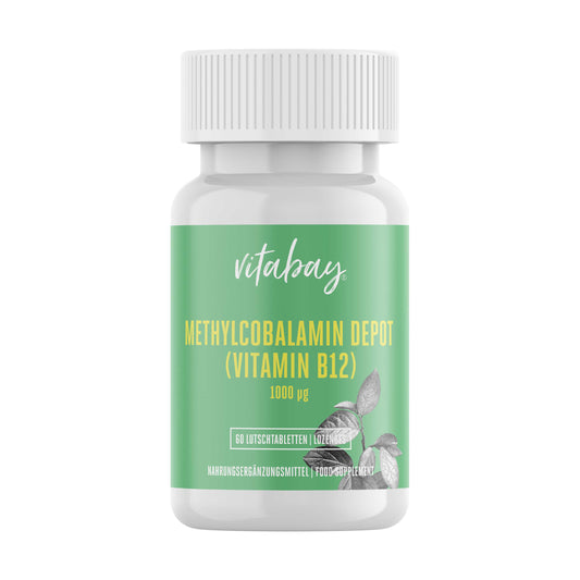 Vitamin B12 1000 mcg 60 vegane Lutschtabletten