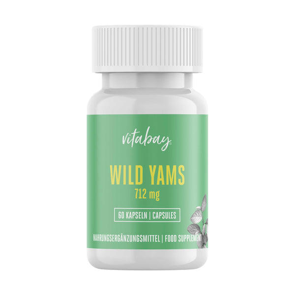 Wild Yams 712 mg - 60 Kapseln