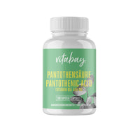 Pantothensäure 500 mg - 200 vegane Kapseln