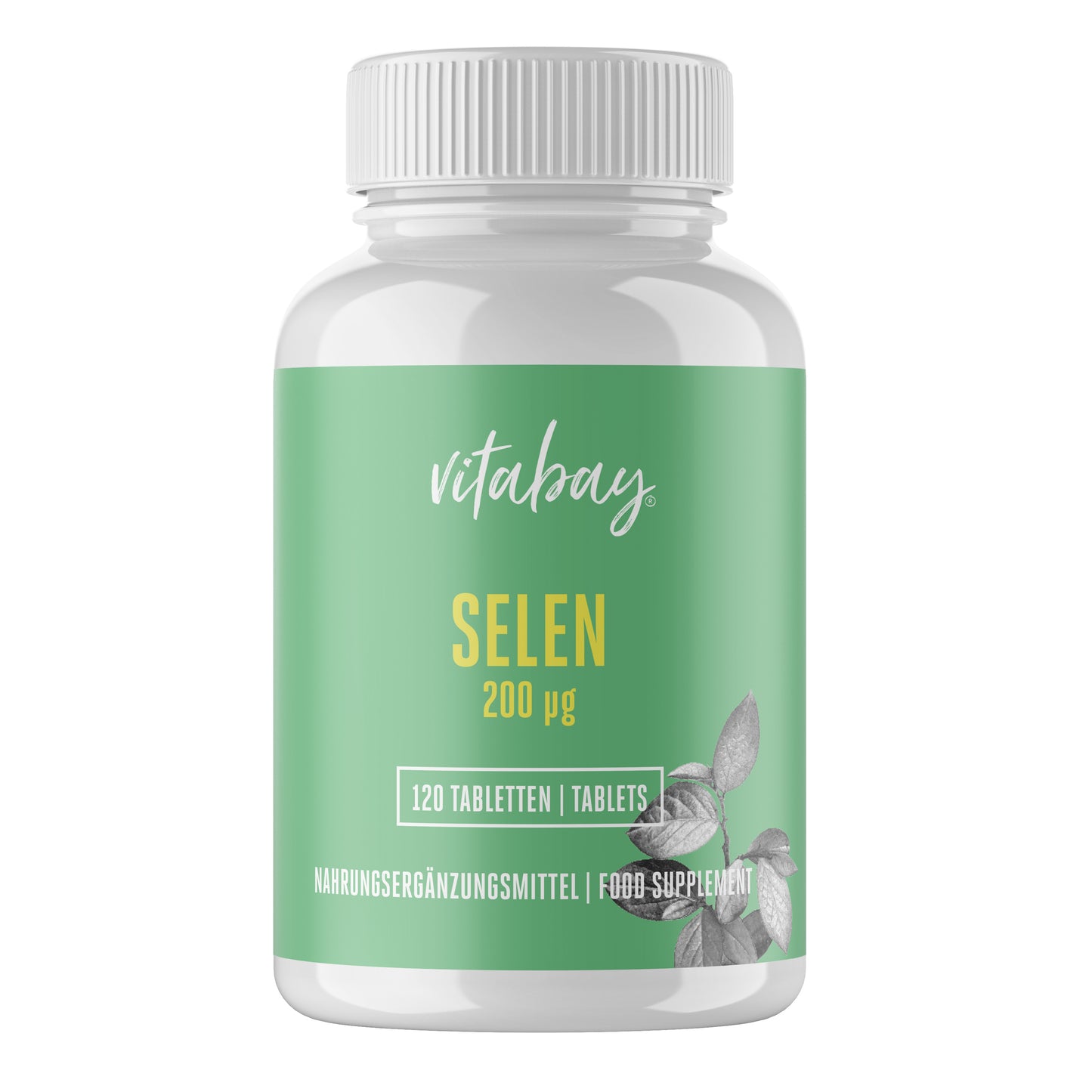 Selen 200 mcg - 120 vegane Tabletten