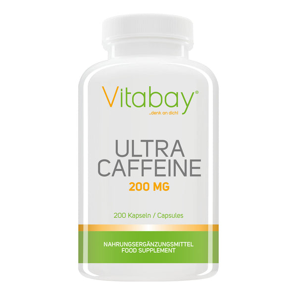 Ultra Caffeine - 200 mg - 200 Kapseln