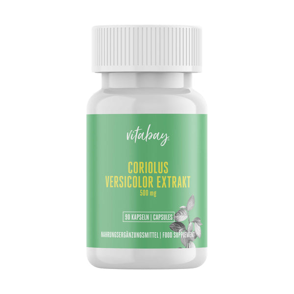 Coriolus versicolor Extrakt 500 mg - 90 vegane Kapseln