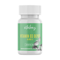 Vitamin D3 Depot 10.000 I.E. - 120 vegane Tabletten