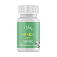 L-Tyrosin 500 mg - 60 vegane Kapseln