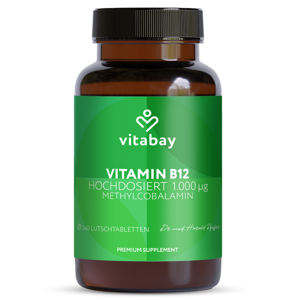 Vitamin B12 Depot 1000 mcg - Vegan Lozenges