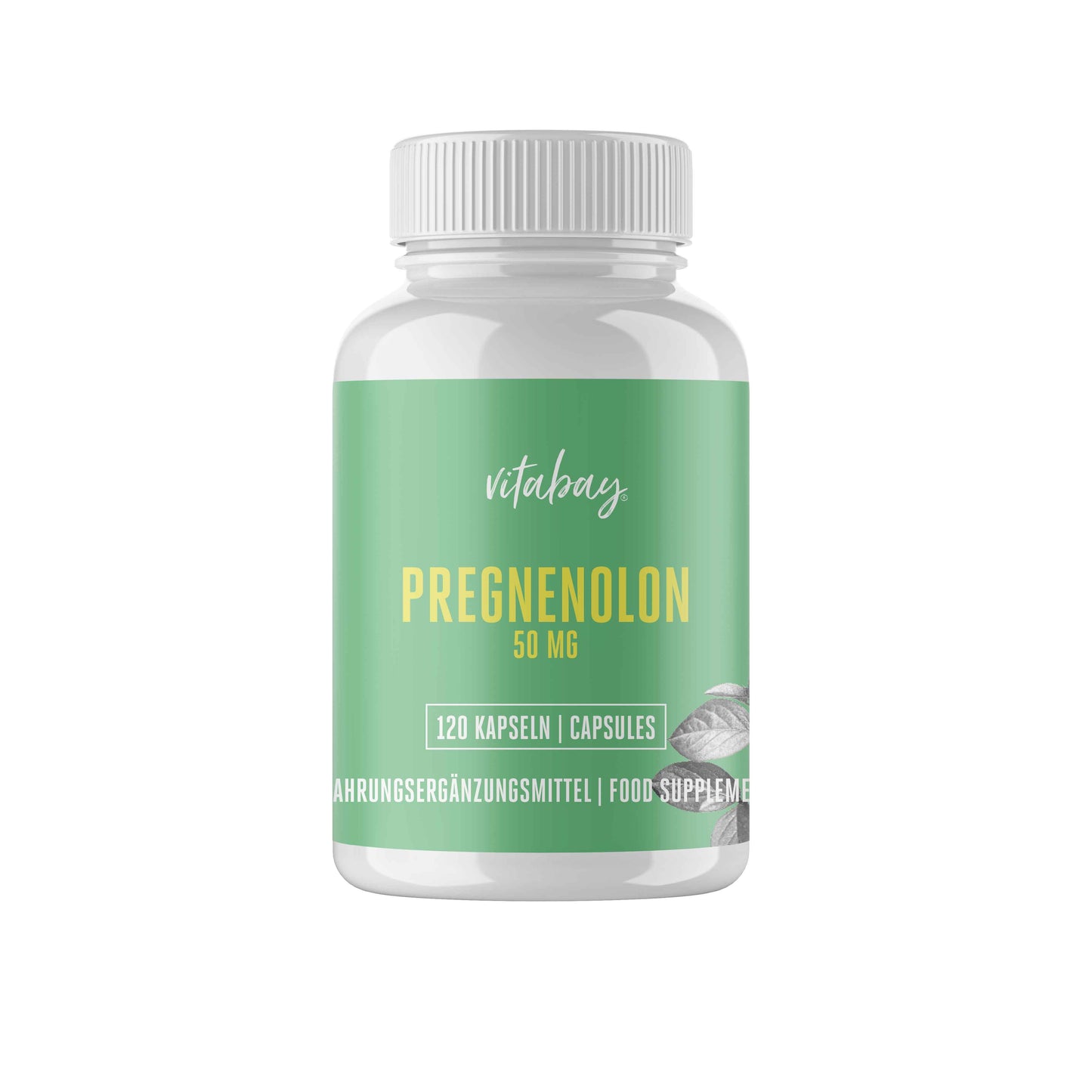 Pregnenolon 50mg - 120 vegane Kapseln