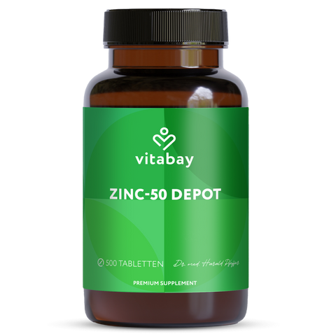Zinc-50 Depot - Vegan Tablets