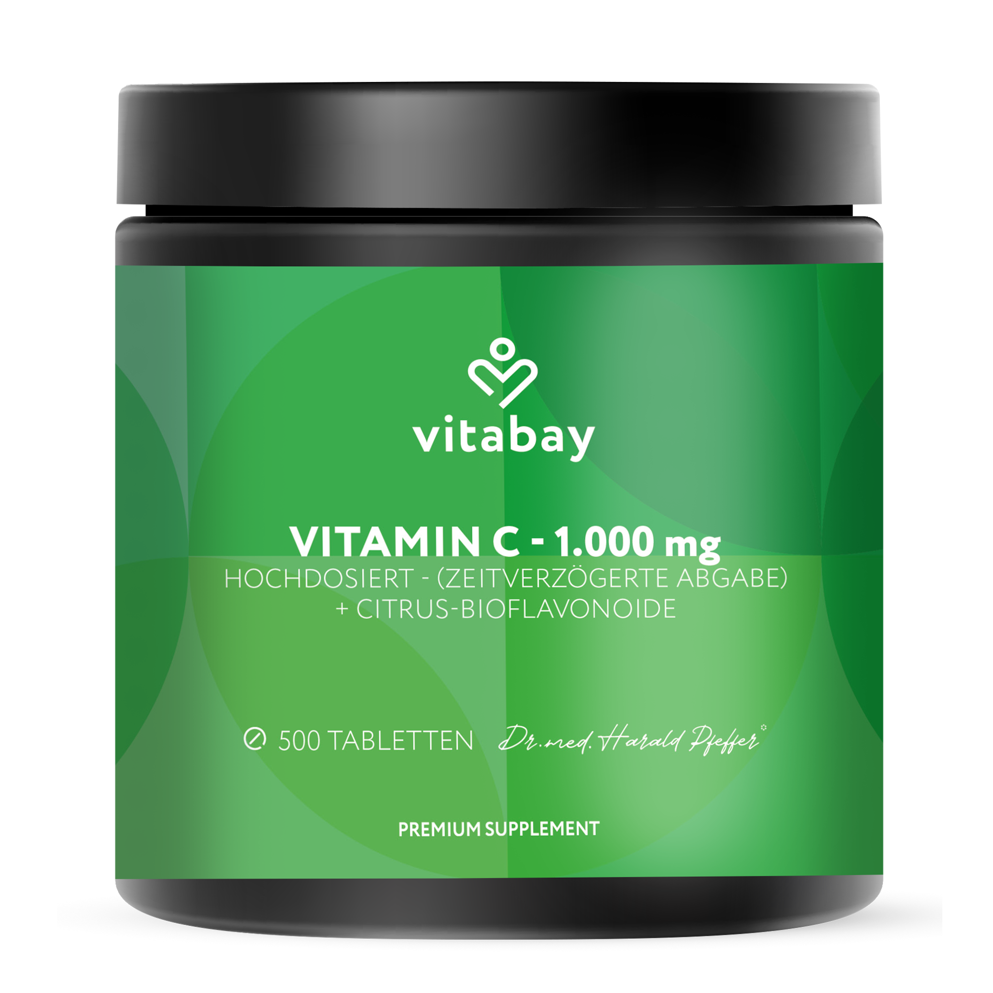 Vitamin C 1000 mg + Bioflavonoide (Time Released ) - vegane Tabletten