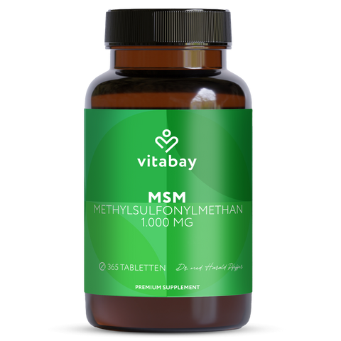 MSM Tablets High-Dose - 1,000 mg - 365 MSM Tablets