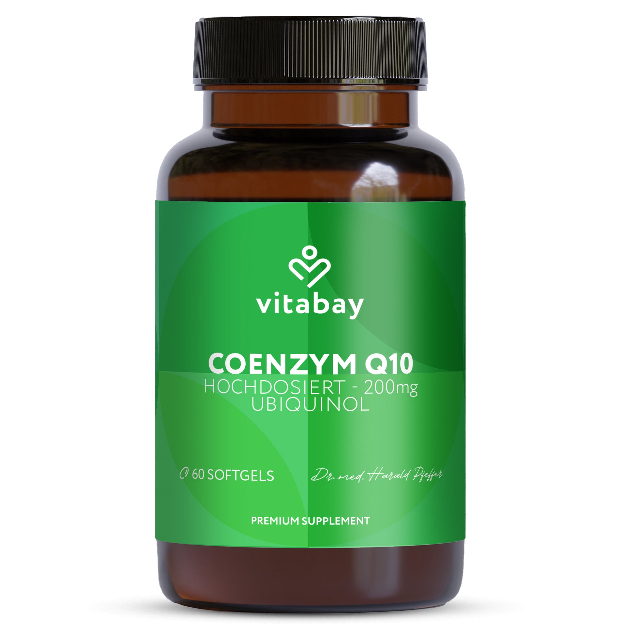 Coenzym Q10 Ubiquinol 200 mg Bioaktiv - 60 Softgels