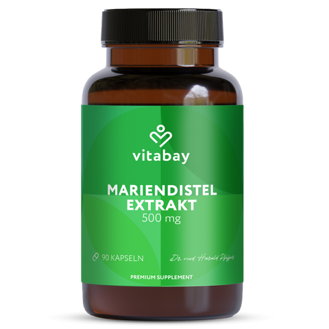 Milk Thistle Extract 500mg Vegan - 90 Capsules