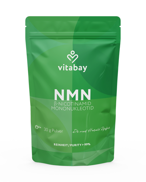 NMN Pulver 30 g - hochreines Nicotinamid Mononukleotid Pulver 99%