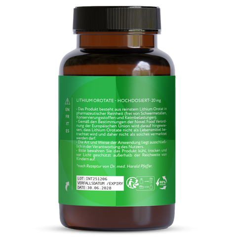 Lithium Orotate - 20mg
