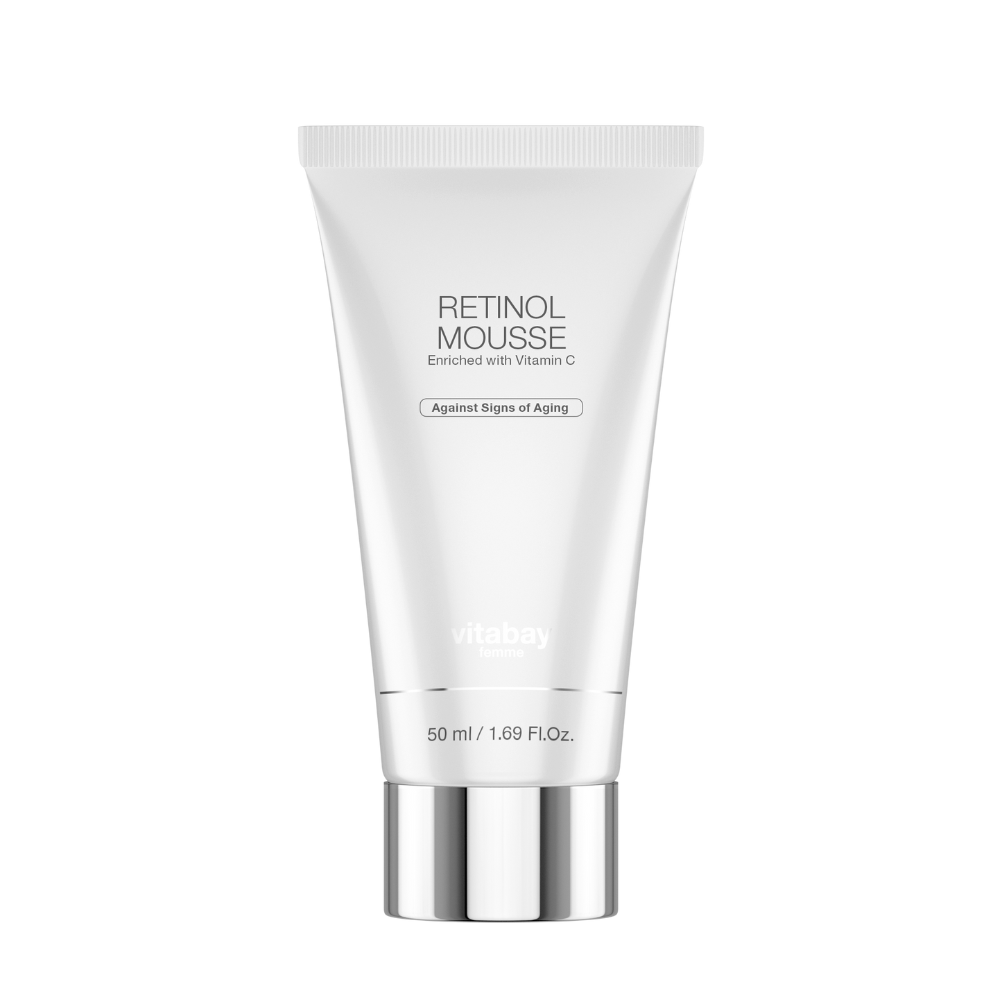 Retinol Mousse -Anti-Aging Tagescreme 50ml - mit OPC, Retinol, Vitamin C und Hyaluronsäure