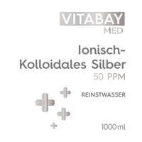 Kolloidales Silber 50 PPM Reinheitsstufe 99,99% - 1000ml