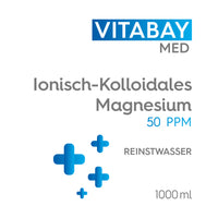 Kolloidales Magnesium 50 PPM - Reinheitsstufe 99,99% - 1000ml