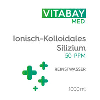 Kolloidales Silizium 50 PPM - Reinheitsstufe 99,99% - 1000 ml