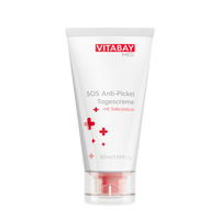 SOS Anti-Pickel Creme - 50 ml - mit Salicylsäure - Gegen Akne und unreine Haut - mattierend- schützt