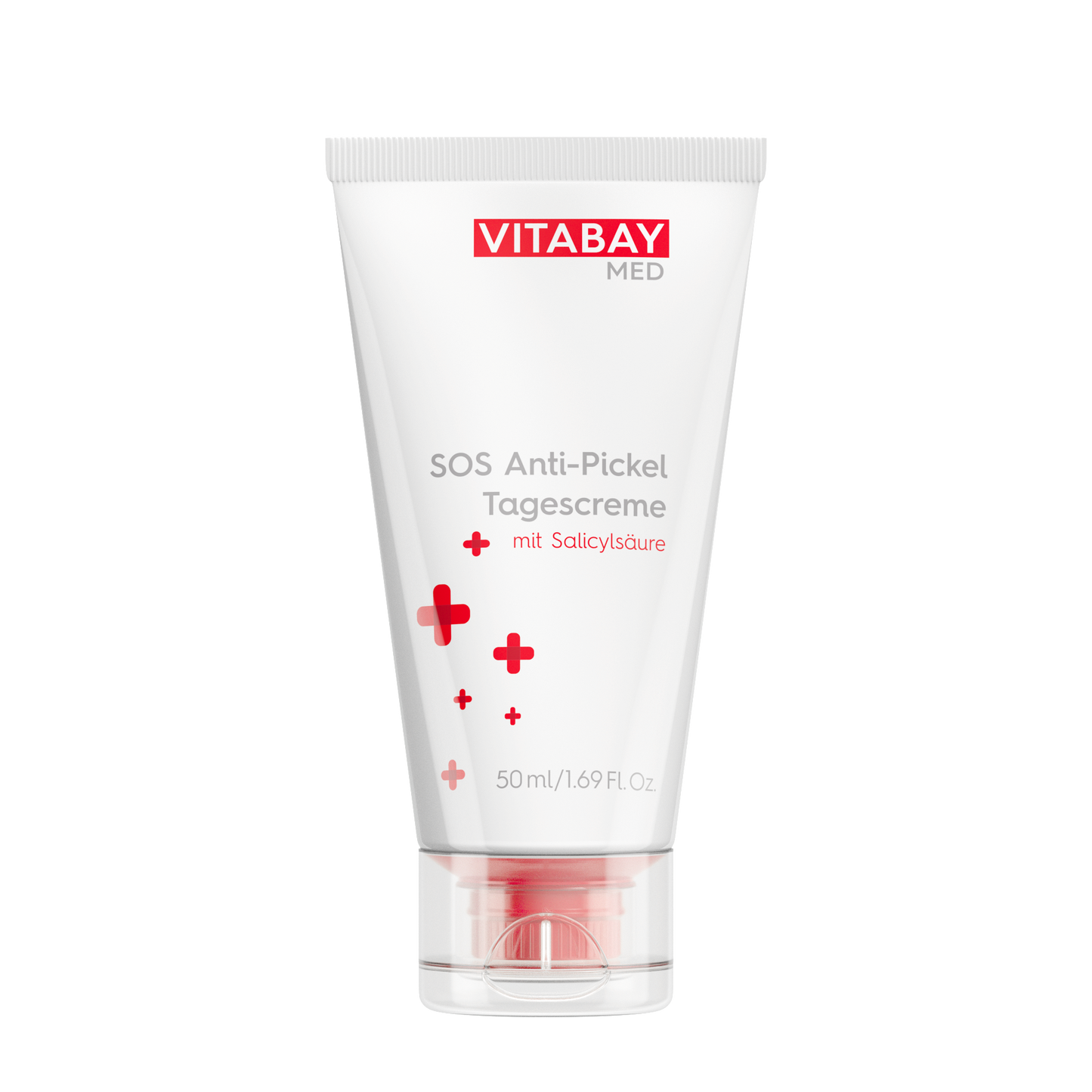 SOS Anti-Pickel Creme - 50 ml - mit Salicylsäure - Gegen Akne und unreine Haut - mattierend- schützt