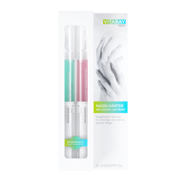 Nagelhärter Duo-Set 2 x 2 ml - mit Calcium und Biotin+ gegen brüchige, dünne, weiche Nägel