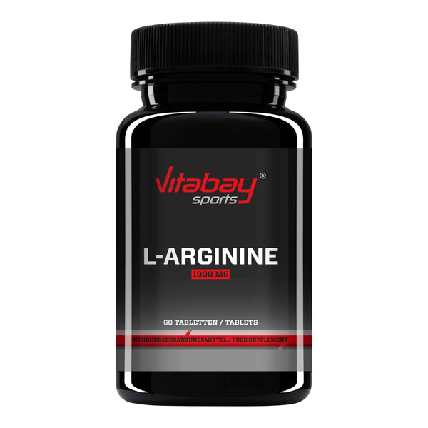 L-Arginin 1000 mg - 60 vegane Tabletten