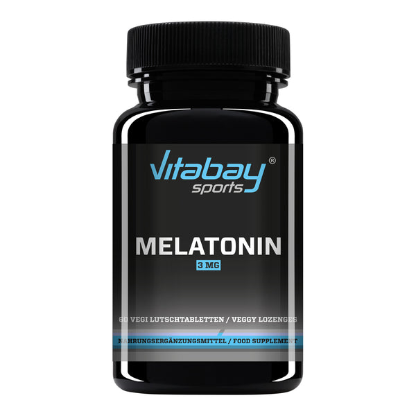 Melatonin - 3 mg - 60 vegane Lutschtabletten