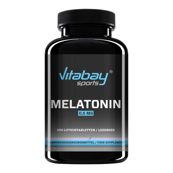 Melatonin 0,5mg - 240 vegane Lutschtabletten - Das Schlaf-Hormon!
