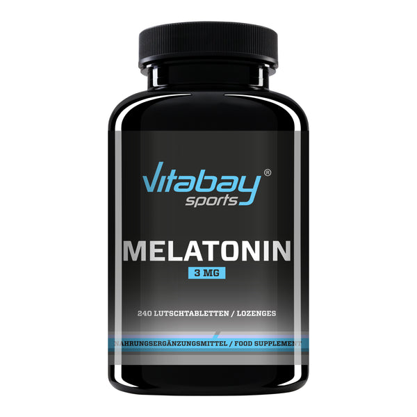 Melatonin 3mg - 240 vegane Lutschtabletten