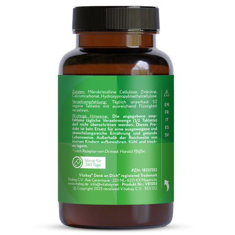 Zinc 25mg - Vegan Tablets