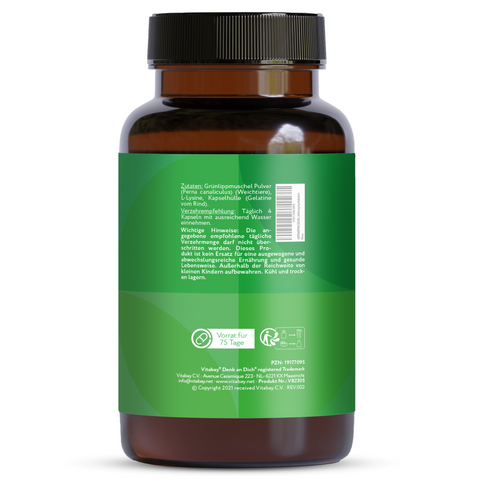 GREEN LIPPED MUSSEL 2000 mg high dose - 300 capsules