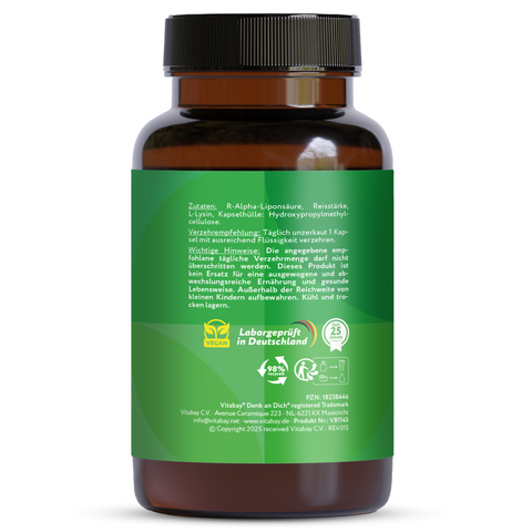 R-Alpha Lipoic Acid 300 mg - 120 Capsules