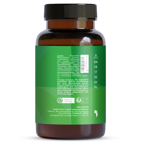 Folic Acid - Folic Acid - 1000 mcg - 240 vegan tablets